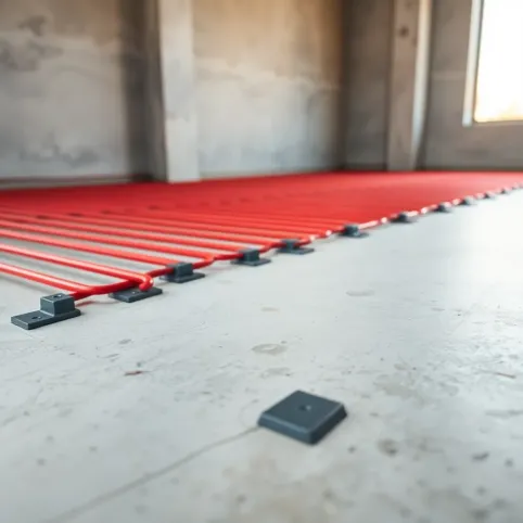 Ogrzewanie podłogowe na stropie betonowym