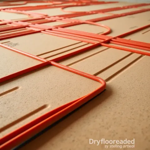 Ogrzewanie podłogowe na suchym jastrychu