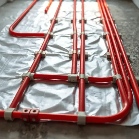 Ogrzewanie podłogowe odległość między rurami