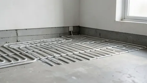 Ogrzewanie podłogowe różnica poziomów