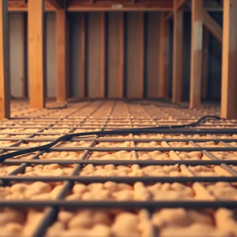 Ogrzewanie podłogowe w domu szkieletowym