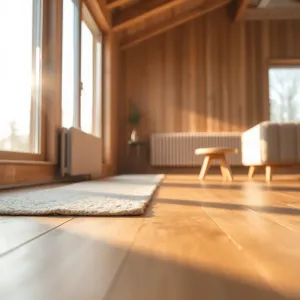 Ogrzewanie podłogowe w drewnianym domu