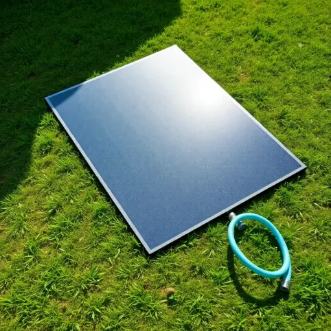 Panel fotowoltaiczny do grzania wody w basenie