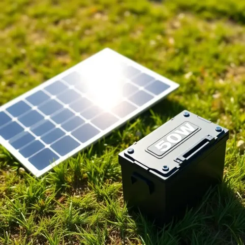 Panel słoneczny 50W jaki akumulator