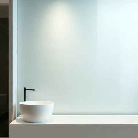 Panel szklany do łazienki na wymiar