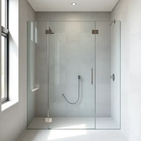 Panel szklany do łazienki prysznic