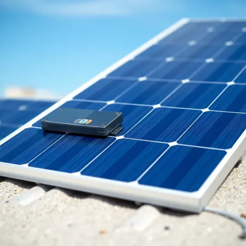 Panel z mikroinwerterem