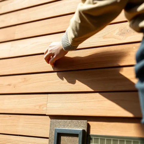 Panele elewacyjne drewnopodobne montaż