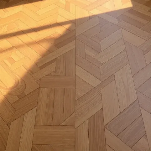 Panele jak parkiet w jodełkę