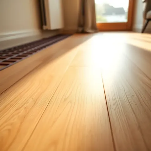 panele laminowane na ogrzewanie podłogowe