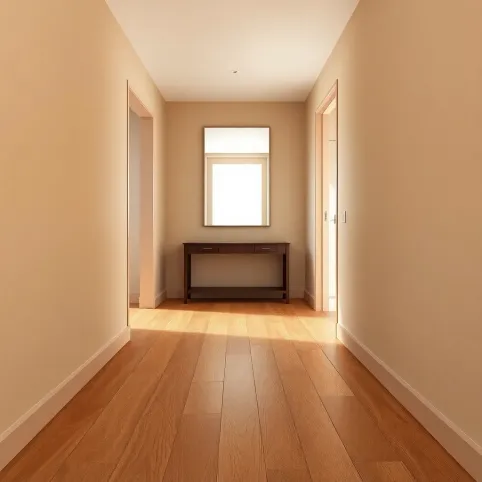 Panele laminowane w przedpokoju