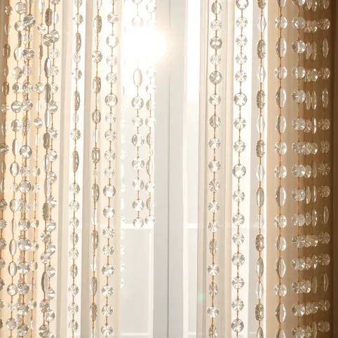 Panele na okno z kryształkami