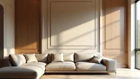 Panele ścienne dekoracyjne do salonu