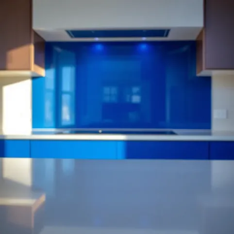 Panele szklane do kuchni z montażem