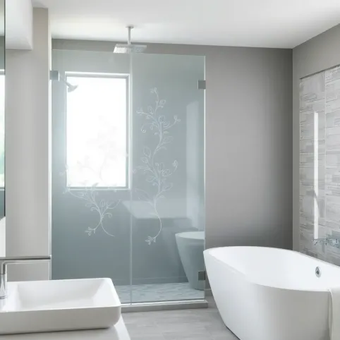 Panele szklane do łazienki wzory