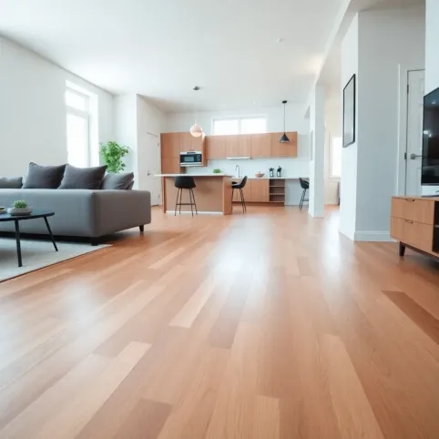 Panele w całym mieszkaniu bez progów