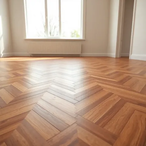 Panele winylowe w jodełkę