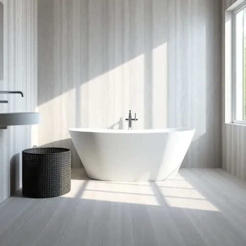 panele winylowe w łazience