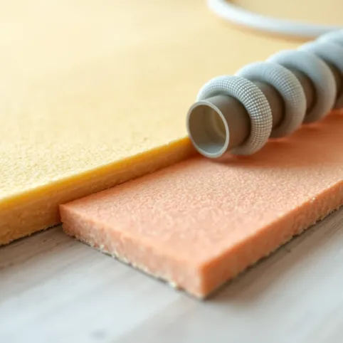 Pianką PUR pod ogrzewanie podłogowe