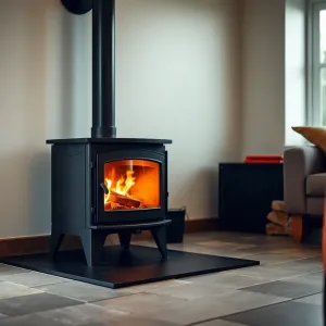 Piec na drewno ogrzewanie podłogowe