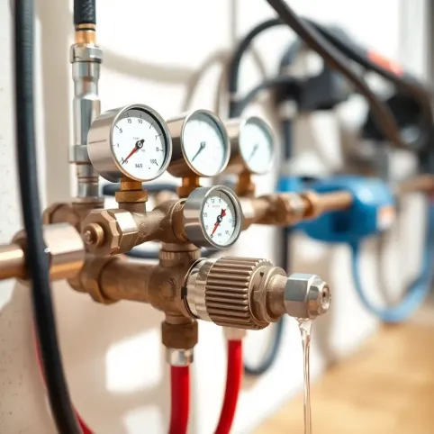 Płukanie instalacji ogrzewania podłogowego