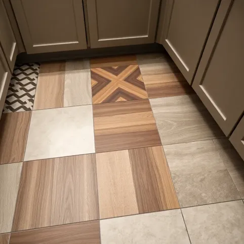 Płytki do kuchni na podłogę wzory