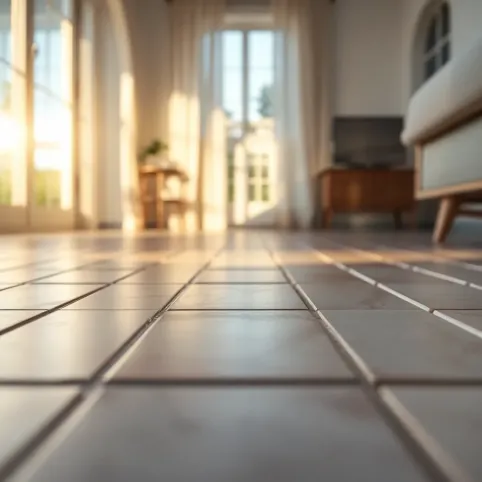 Płytki na ogrzewanie podłogowe do salonu