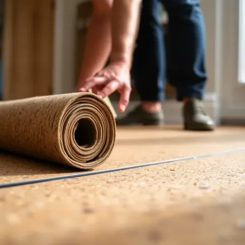 Podkład korkowy pod panele ogrzewanie podłogowe