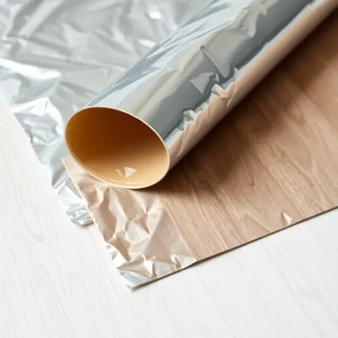 Podkład pod panele z folią aluminiową jak układać