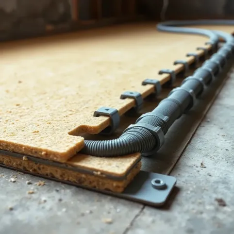 Podkład XPS pod ogrzewanie podłogowe