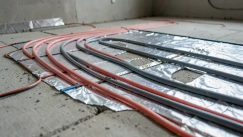 Podłoga pod ogrzewanie podłogowe