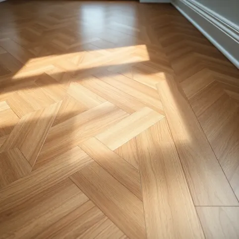 Podłoga w jodełkę panele