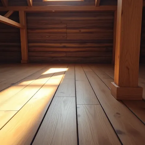 Podłoga z desek na legarach