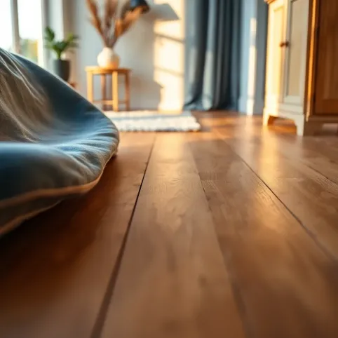 Podłoga z desek na ogrzewanie podłogowe