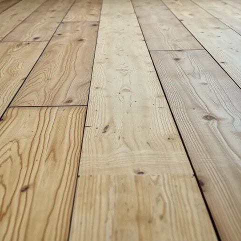 Podłoga z OSB na starych deskach