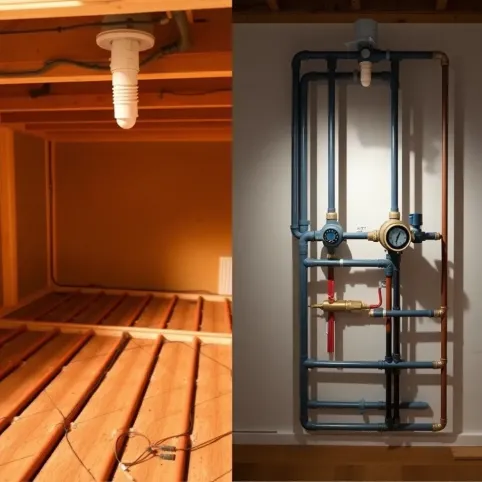 Podłogówką z mieszaczem czy bez