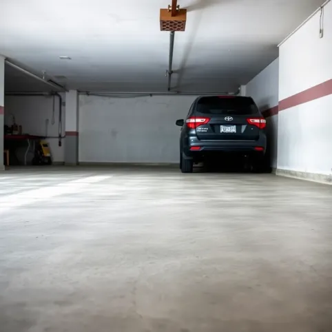 Posadzka w garażu nieogrzewanym