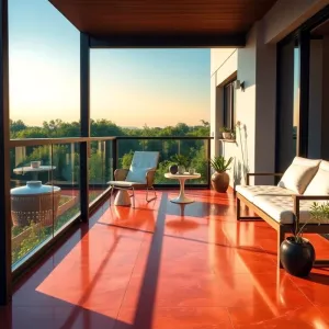 posadzka żywiczna na balkon