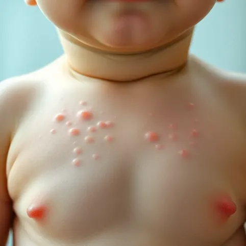 potówki czy alergia