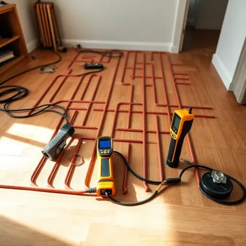 projekt ogrzewania podłogowego