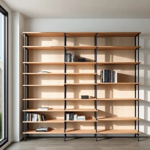 Projekt regału na książki