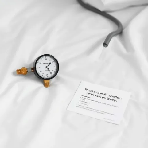 Protokół próby szczelności ogrzewania podłogowego