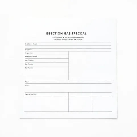 Protokół z przeglądu instalacji gazowej wzór