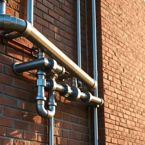 Prowadzenie instalacji gazowej na zewnątrz budynku