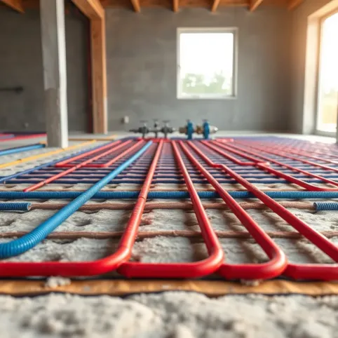 Przykładowy projekt ogrzewania podłogowego