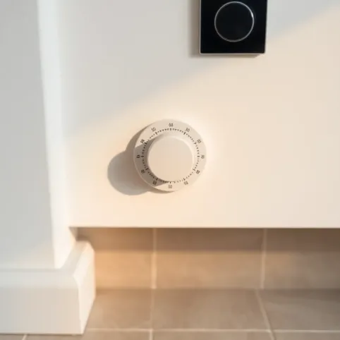 Ręczne sterowanie ogrzewaniem podłogowym