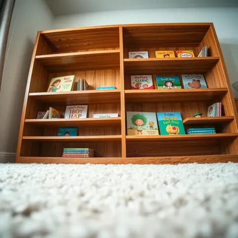 Regał dla dzieci na książki