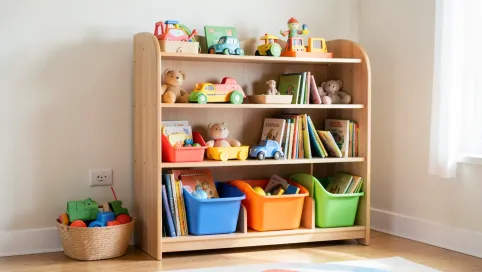 Regał do pokoju dziecięcego