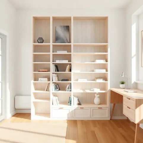 Regał jako ścianka działowa