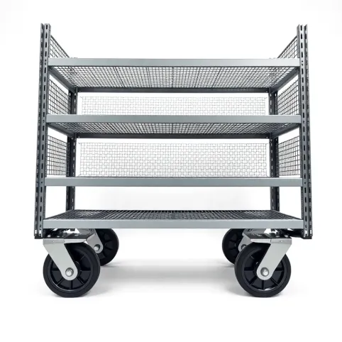 Regał magazynowy na kółkach